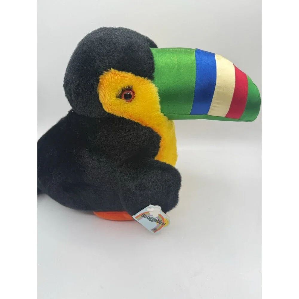 Vintage 1983 Heartline Lilly Toucan Parrot Bird Plush 13
